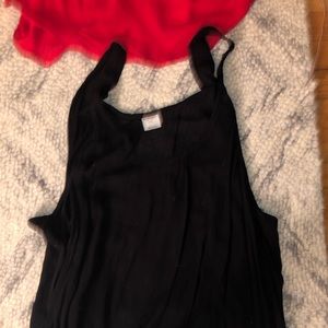 Free people intimately black tank top
